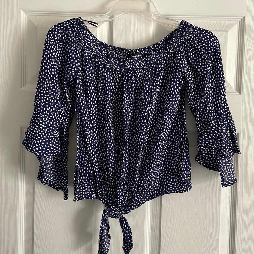 NWT EXPRESS off-the-shoulder top